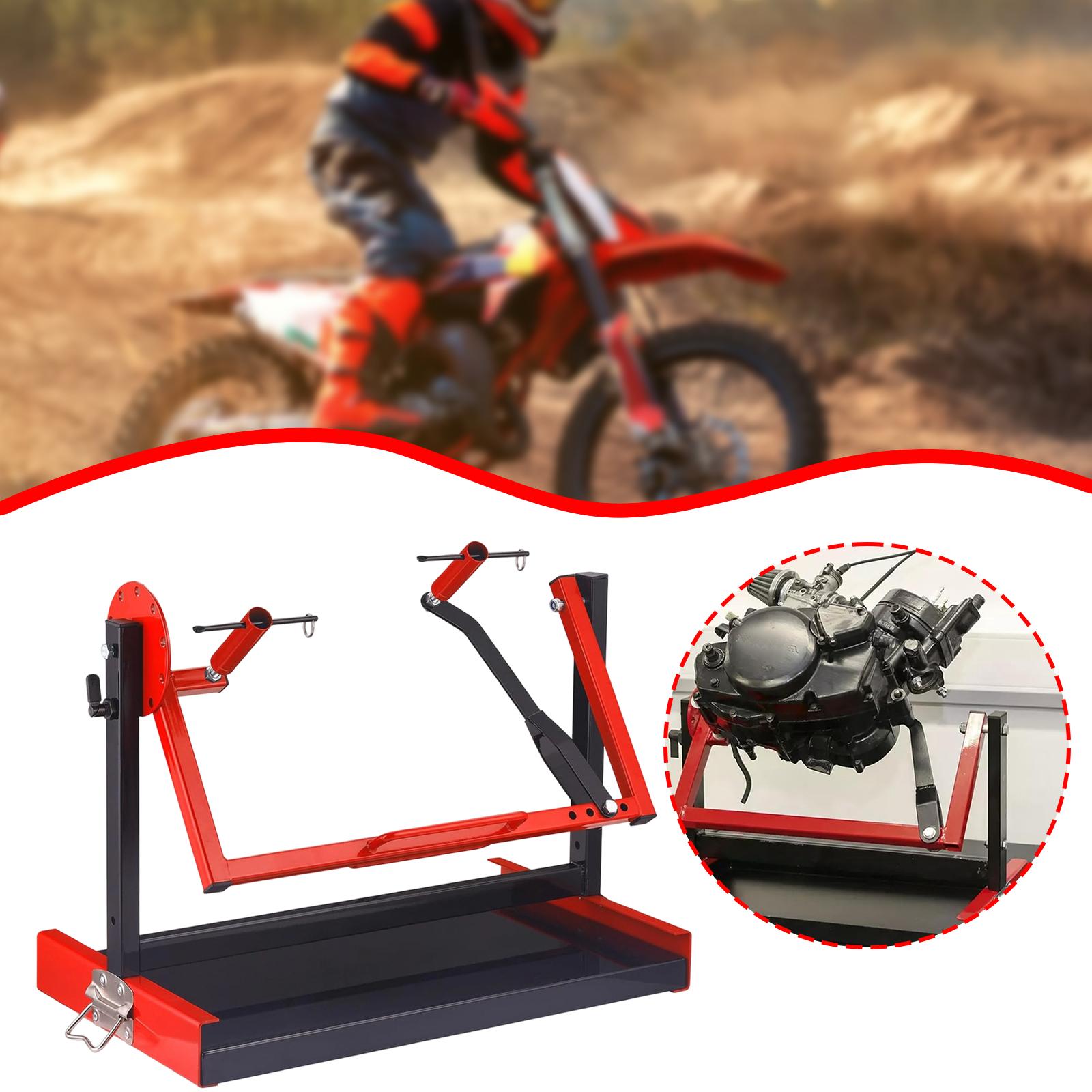 Motorcycle Engine Stand Red Bl - Engine Stand Heavy Duty review and price