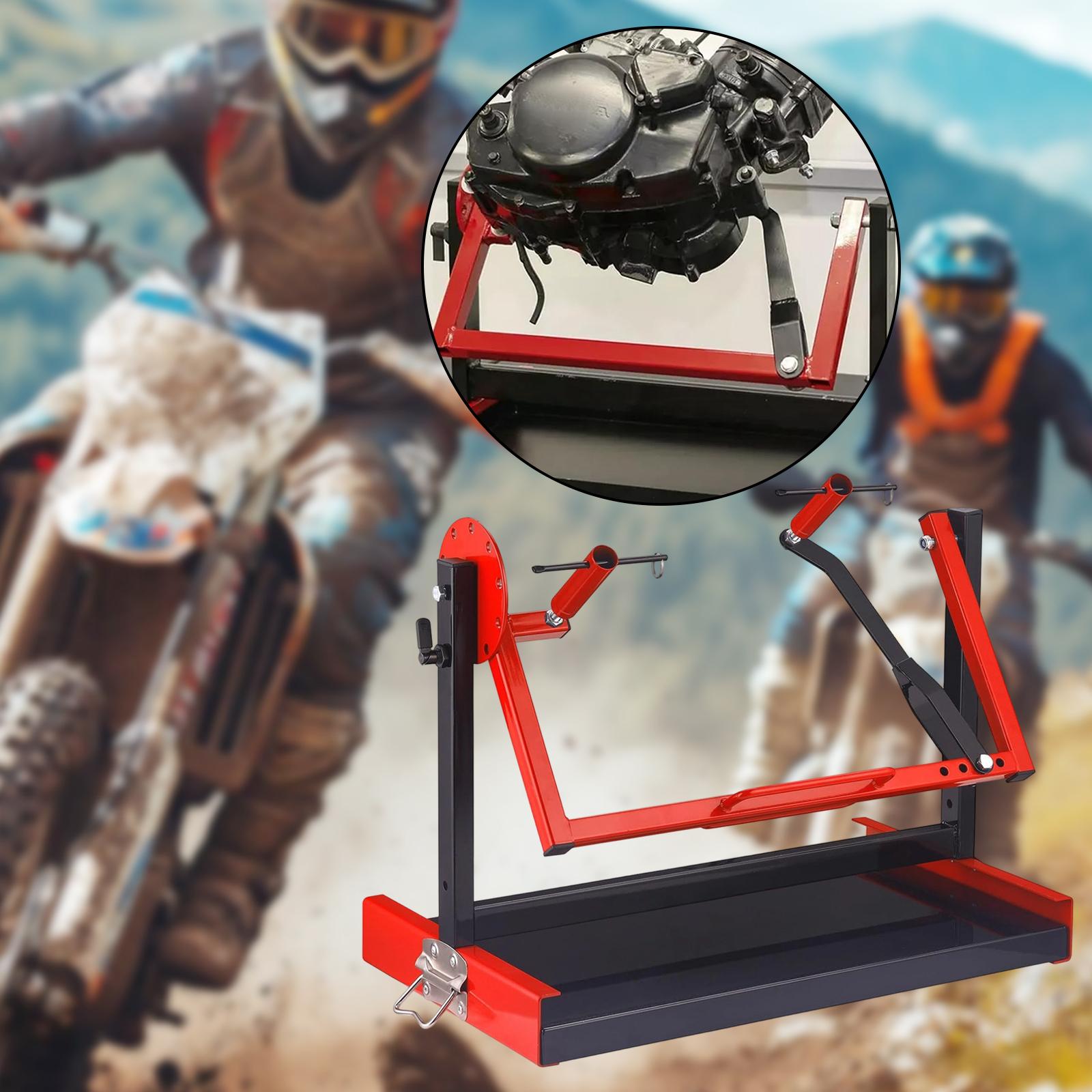 Motorcycle Engine Stand Red Bl - Engine Stand Heavy Duty review and price